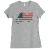 proud to be ameowican Ladies Fitted T-Shirt