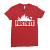 fortnite logo Ladies Fitted T-Shirt