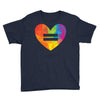 Rainbow Equality Heart Youth Tee