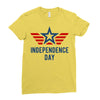 independence day Ladies Fitted T-Shirt