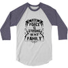 The Force Is Strong In My Family 3/4 Sleeve Shirt