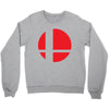 smash bros tribute unisex vinyl Crewneck Sweatshirt