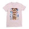 crazy totem Ladies Fitted T-Shirt