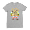 life's a pug Ladies Fitted T-Shirt