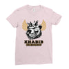 khabib nurmagomedov bear Ladies Fitted T-Shirt