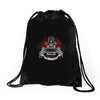 black knight coat of (no) arms Drawstring Bags