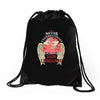 who knows sign language Drawstring Bags