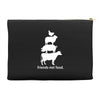 friends not food white Accessory Pouches