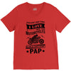 There Aren't Many Things I Love More Than Motorcycles V-Neck Tee