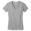 powered by coffee Women's V-Neck T-Shirt