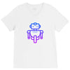robot andro V-Neck Tee
