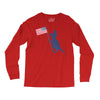Patriotic T-Rex Long Sleeve Shirts