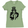 uncle sam Ladies Fitted T-Shirt