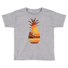pineapple and beach Toddler T-shirt