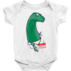 my name is apatosaurus Baby Onesie