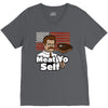 meat yo self! V-Neck Tee