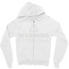 warning i do stupid things Zipper Hoodie