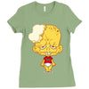 popelbob popcornkopf Ladies Fitted T-Shirt