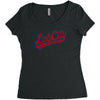 lob city Women's Triblend Scoop T-shirt