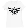 zelda triforce Ladies Fitted T-Shirt
