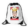 Ruth Bader Notorius Rbg Drawstring Bags