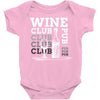 Wine Club Baby Onesie