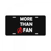 Avengers More Than A Fan License Plate