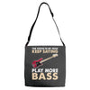 voices in my head Adjustable Strap Totes