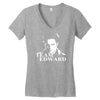 twilight pullover bella jacob edward film Women's V-Neck T-Shirt
