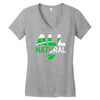 all natural Women's V-Neck T-Shirt