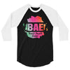 Bae Best Auntie Ever 3/4 Sleeve Shirt