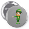 DABBİNG LEPRECHAUN Pin-back button