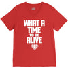 what a time to be alive V-Neck Tee