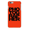 photographer camera photography modern text photos scrapbook geek t sh iPhone 6/6s Plus Case