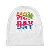 monday crossed out Baby Beanies