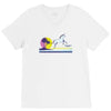 unicorn beach V-Neck Tee
