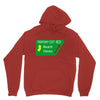 gps logo free exit 63 beach haven Unisex Hoodie