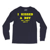 i kissed a boy Long Sleeve Shirts