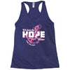 we have this hope breast cancer awareness Racerback Tank
