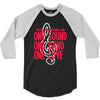 walker high marching band one sound one band one love 3/4 Sleeve Shirt