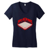 washburn high school buffalos wrestling Women's V-Neck T-Shirt