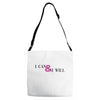 i can &amp; i will Adjustable Strap Totes
