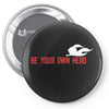 Be Your Own Hero Pin-back button