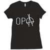 opa logo Ladies Fitted T-Shirt