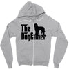 the dogfather labradoodle Zipper Hoodie