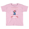 ohana christmas stitch Toddler T-shirt