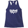 batcave goth logo Racerback Tank