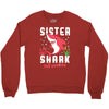 sister shark doo doo doo family matching Crewneck Sweatshirt