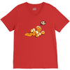 happy face V-Neck Tee