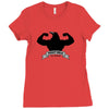 8. fight milk 002 Ladies Fitted T-Shirt